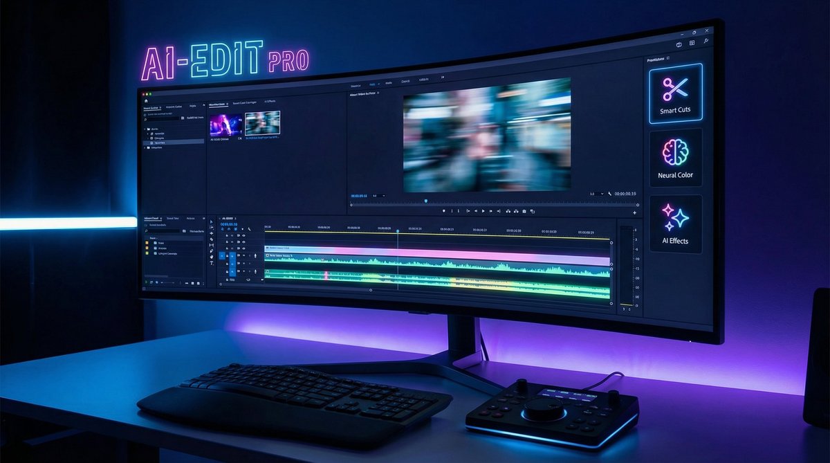 女神视频 AI视频剪辑